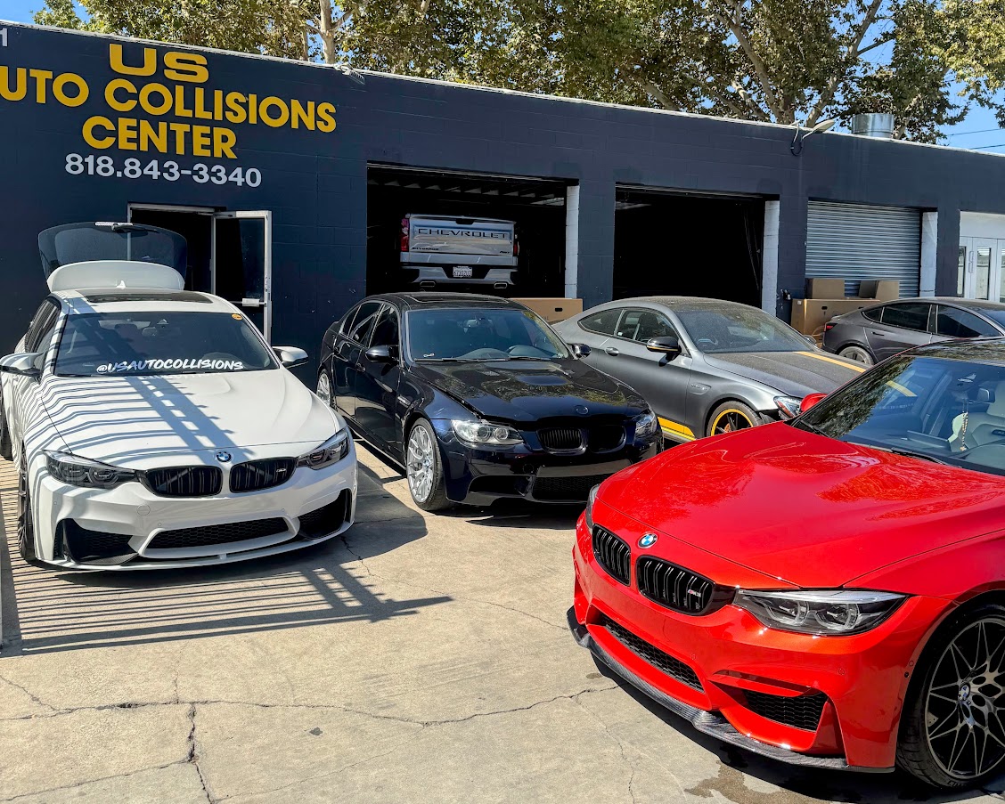 Auto body shop in Burbank BMW F81 Touring build by US Auto Collisions