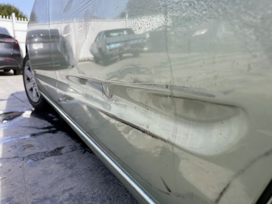 Door dent repair Burbank CA at US Auto Collision Center