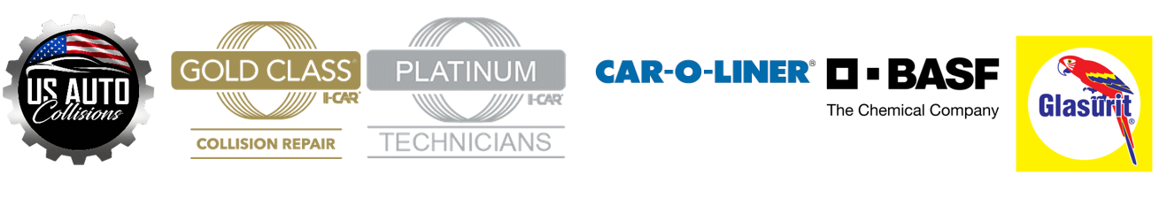 US Auto Collision Center I-CAR Gold Class Platinum Car-O-Liner BASF Glasurit signature line