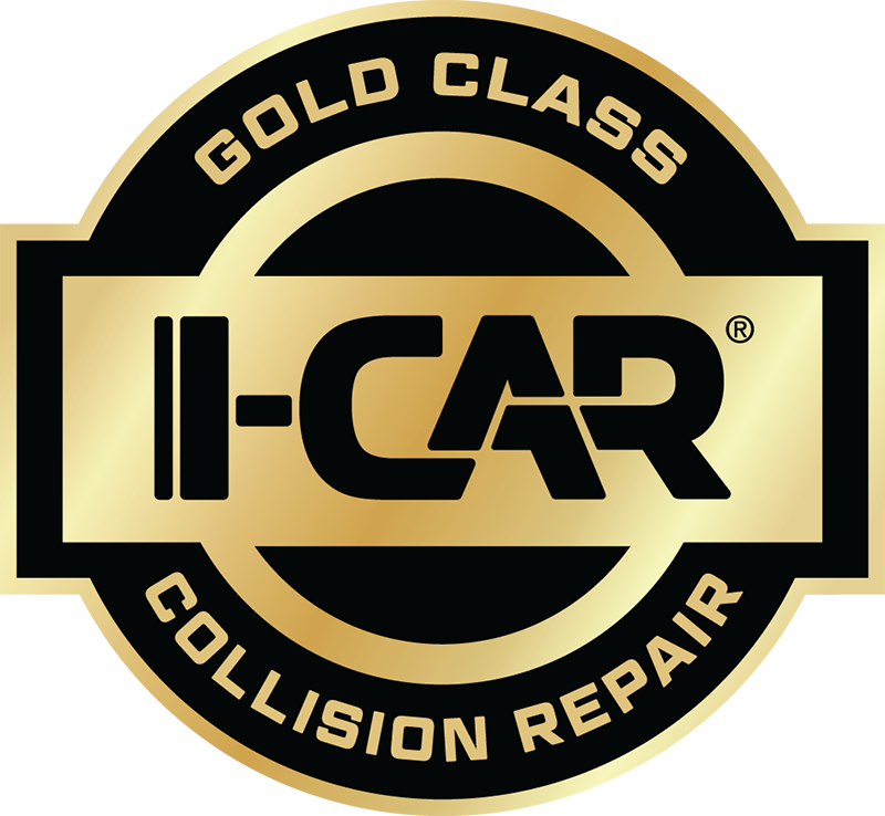 I-CAR Gold Class Collision Repair Logo I-CAR Gold Class collision repair logo for US Auto Collision Center